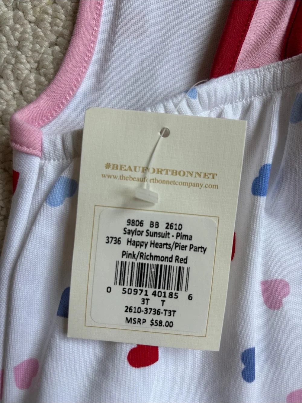 The Beaufort Bonnet Company new tags